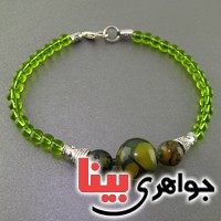 دستبند عقیق دراگون بسیار خوشرنگ _کد:17995