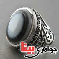 انگشتر عقیق باباقوری مردانه بسیار عالی با طرح باب الحوائج _کد:18010