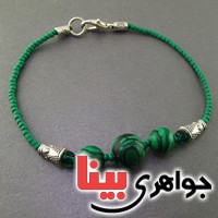 دستبند مالاکیت بسیار زیبا _کد:18026