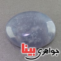 نگین انگشتر عقیق یمنی کبود درشت خوش نقش _کد:18040