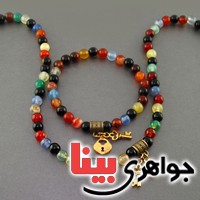 سرویس عقیق چند رنگ بسیار زیبا و خاص _کد:18045