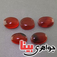 نگین انگشتر عقیق یمنی خوشرنگ و زیبا _کد:18056