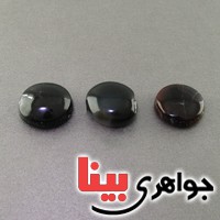 نگین انگشتر عقیق یمنی جزع سه عددی  درشت قدیمی _کد:18057
