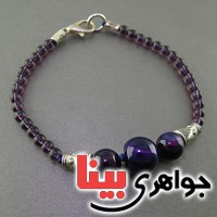 دستبند آمتیست زنانه عالی _کد:18076