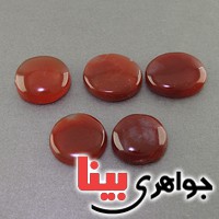 نگین انگشتر عقیق یمنی خوشرنگ _کد:18082