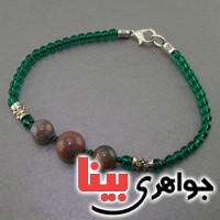 دستبند عقیق خوشرنگ  _کد:18090