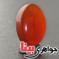 نگین انگشتر عقیق یمنی تک درشت بسیار عالی _کد:18113