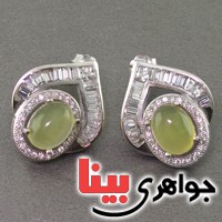 گوشواره عقیق شرف الشمس بسیار عالی زیبا _کد:18146