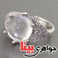 انگشتر در نجف رودیوم زنانه عالی _کد:18148