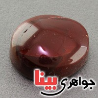 نگین انگشتر عقیق یمنی جگری درشت بسیارعالی _کد:18204