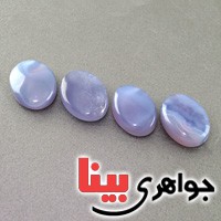 نگین انگشتر عقیق یمنی کبود عالی متوسط چهار عددی درشت _کد:18205