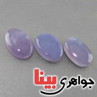 نگین انگشتر عقیق یمنی کبود درشت سه عددی _کد:18233