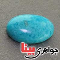 نگین انگشتر فیروزه خوشرنگ و زیبا _کد:18280