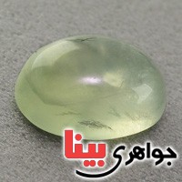 نگین انگشتر پرنیت زبرجدین خوشرنگ _کد:18281