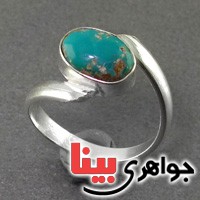 انگشتر فیروزه نیشابوری عالی _کد:18336