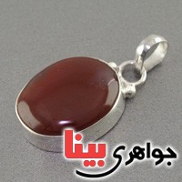 گردنبند عقیق یمنی بسیار عالی _کد:18337
