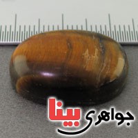 نگین انگشتر چشم ببر درشت بسیار عالی _کد:18371