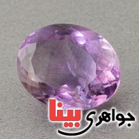 نگین انگشتر آمتیست خوشرنگ درشت بسیار عالی _کد:18375
