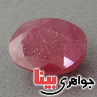 نگین انگشتر یاقوت سرخ خوشرنگ درشت عالی _کد:18379