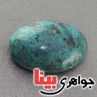 نگین انگشتر فیروزه درشت و خوش نقش _کد:18389