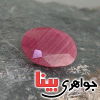 نگین انگشتر یاقوت سرخ درشت عالی _کد:18392