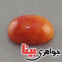 نگین انگشتر دُر حسینی (خونی) درشت و خوشرنگ _کد:18409