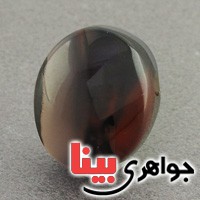 نگین انگشتر عقیق یمنی جزع درشت بسیارعالی _کد:18418