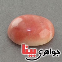 نگین انگشتر دُر حسینی (خونی) درشت خوشرنگ _کد:18441