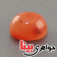 نگین انگشتر دُر حسینی (خونی) خوشرنگ درشت _کد:18467