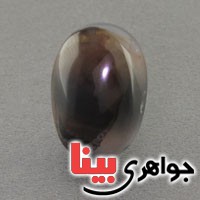 نگین انگشتر عقیق یمنی جزع درشت بسیار عالی _کد:18483