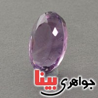 نگین انگشتر آمتیست زلال و درشت خوشرنگ _کد:18500