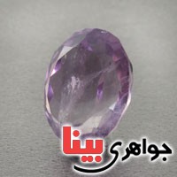 نگین انگشتر آمتیست زلال و خوشرنگ عالی _کد:18535