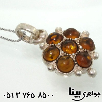 گردنبند کهربا روسی