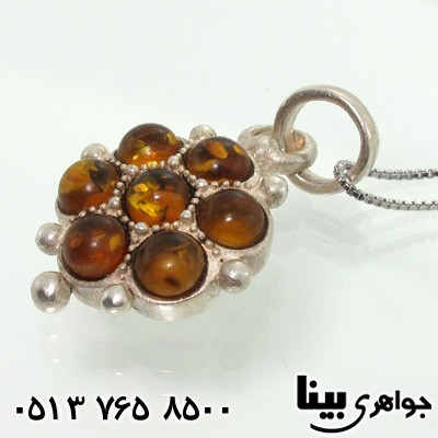 گردنبند کهربا روسی