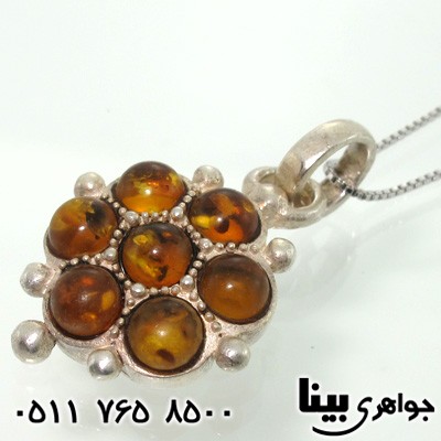 گردنبند کهربا روسی