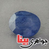 نگین انگشتر یاقوت کبود درشت و زیبا _کد:18580