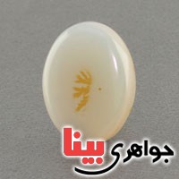 نگین انگشتر عقیق شجری درشت خوش نقش _کد:18583