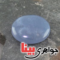 نگین انگشتر عقیق یمنی کبود درشت و زیبا _کد:18610