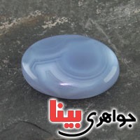 نگین انگشتر عقیق یمنی کبود درشت زیبا _کد:18621