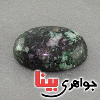 نگین انگشتر عقیق خزه ای بسیار عالی درشت _کد:18651