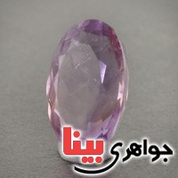 نگین انگشتر آمتیست زلال درشت بسیار عالی _کد:18659