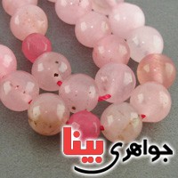 تسبیح جید صورتی 33 دانه ای بسیار عالی مرغوب ایرانی _کد:18672