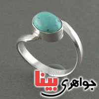 انگشتر فیروزه نیشابوری زنانه زیبا _کد:18678