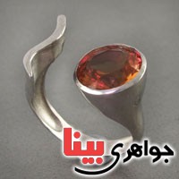 انگشتر الکساندریت مدل جدید رودیوم زنانه _کد:18699