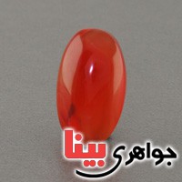 نگین انگشتر عقیق یمنی جگری درشت خوشرنگ _کد:18759