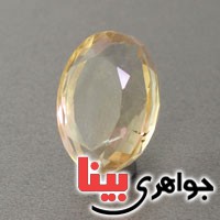 نگین انگشتر سیترین بسیار عالی خوشرنگ درشت _کد:18762