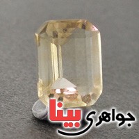 نگین انگشتر سیترین خوشرنگ عالی _کد:18778