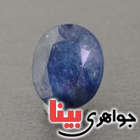 نگین انگشتر یاقوت کبود خوشرنگ و عالی _کد:18784