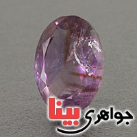 نگین انگشتر آمتیست یخی درشت بسیار عالی _کد:18834