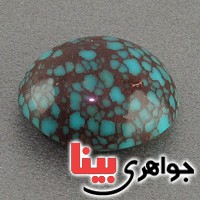 نگین انگشتر فیروزه درشت خوشرنگ و نقش بسیار عالی